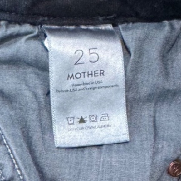 MOTHER The Pixie Ankle Fray Skinny Jeans (Holding Hands) - Picture 7 of 10